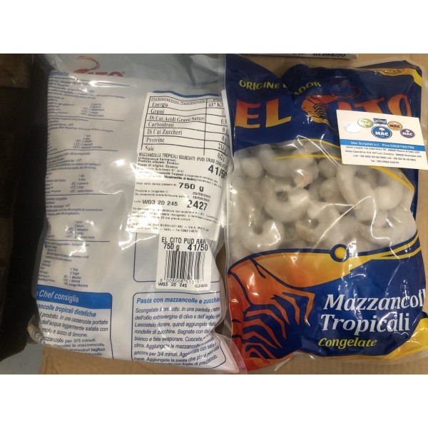 Mazzancolle sgusciate